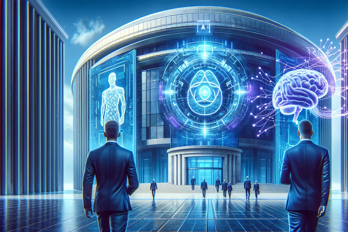 Réunion entre responsables publics, chercheurs et entreprises autour de la régulation de l’intelligence artificielle.