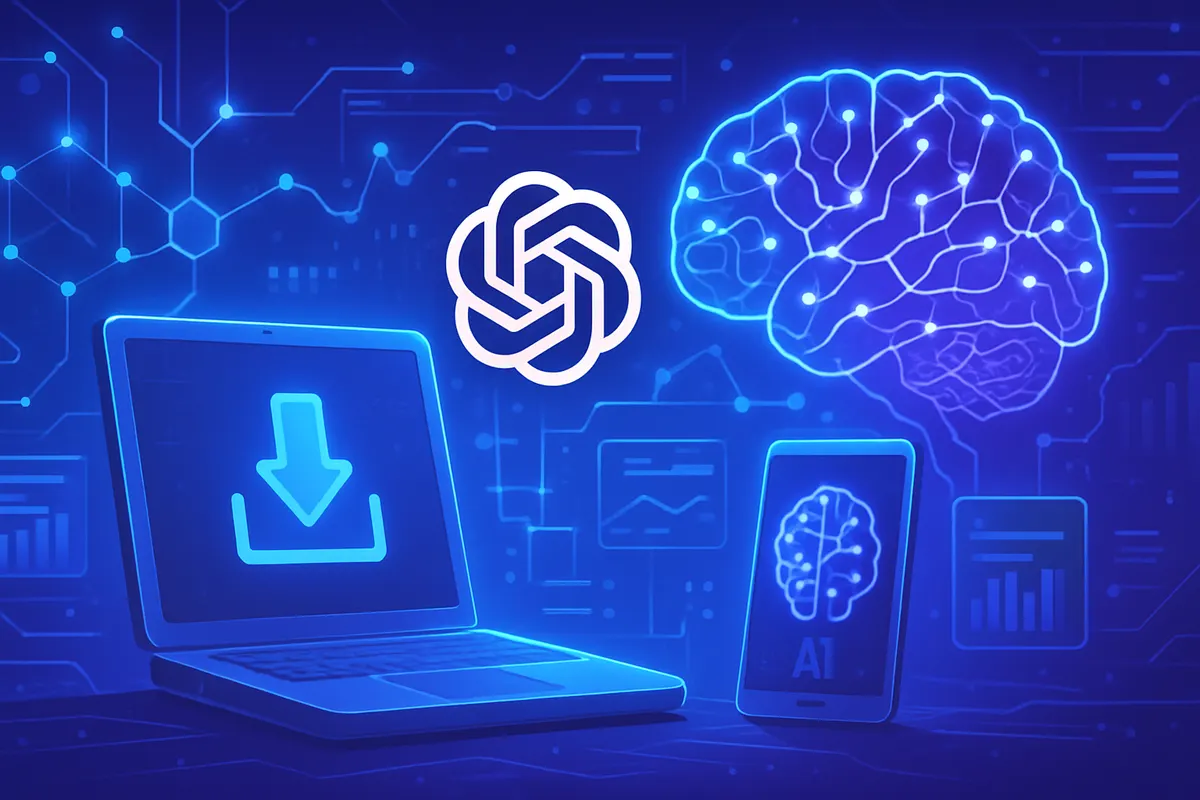 Des ingénieurs configurent un modèle d’intelligence artificielle téléchargeable sur une infrastructure locale.