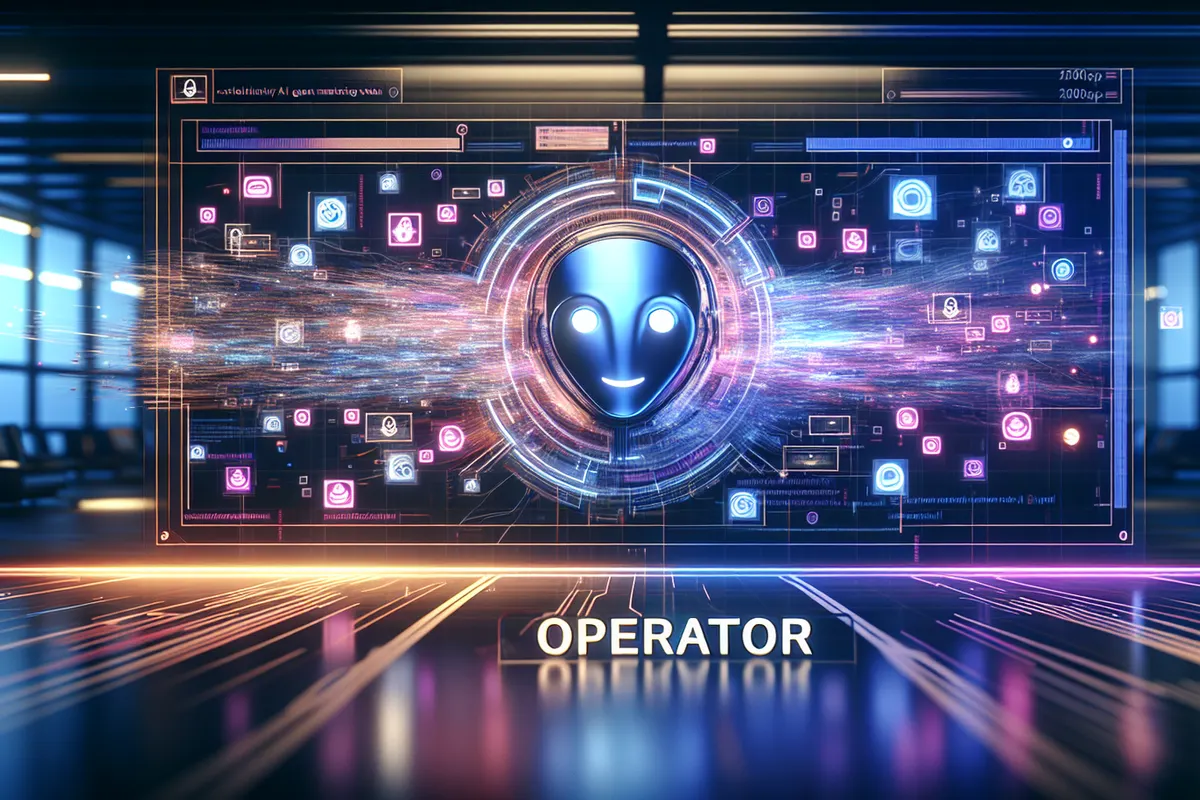 Un utilisateur délègue à un agent IA la navigation dans un formulaire de réservation sur le web.