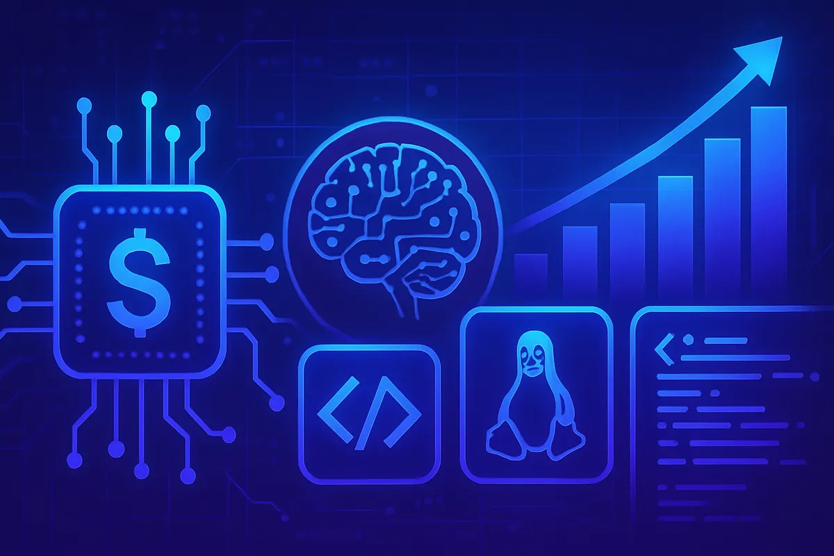Une équipe analyse des données industrielles et médicales pour déployer des outils d’IA open source en entreprise.