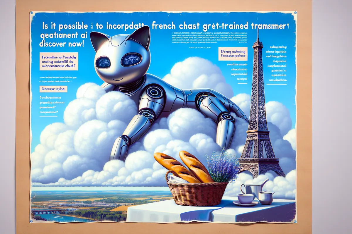 Infrastructure de calcul française destinée à héberger un assistant d’IA conversationnel en français.
