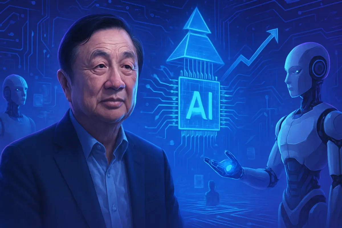 Des ingénieurs travaillent devant des serveurs interconnectés dans un laboratoire dédié aux puces d’intelligence artificielle.