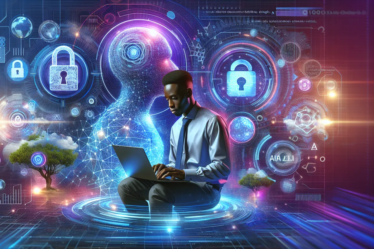 Des analystes surveillent des alertes de cybersécurité assistées par IA dans un centre de supervision.
