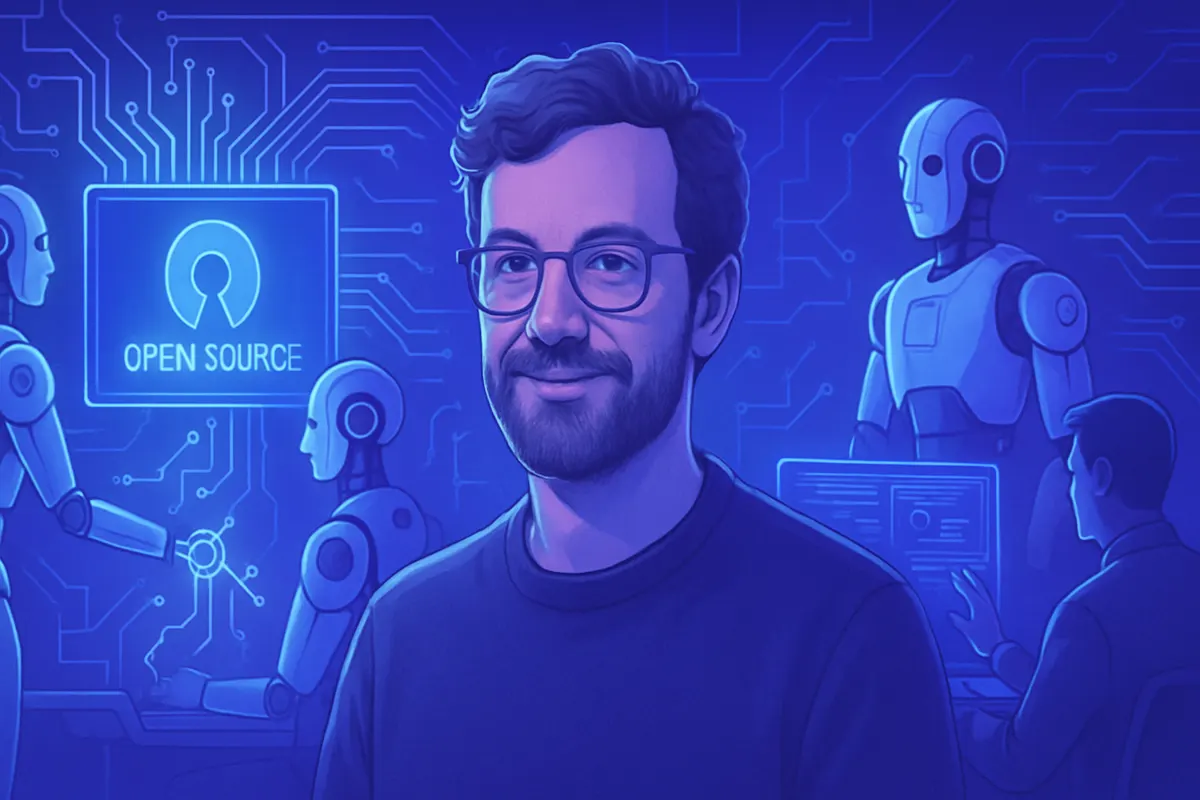 Un bras robotisé et un petit humanoïde sont testés dans un atelier de robotique collaborative.