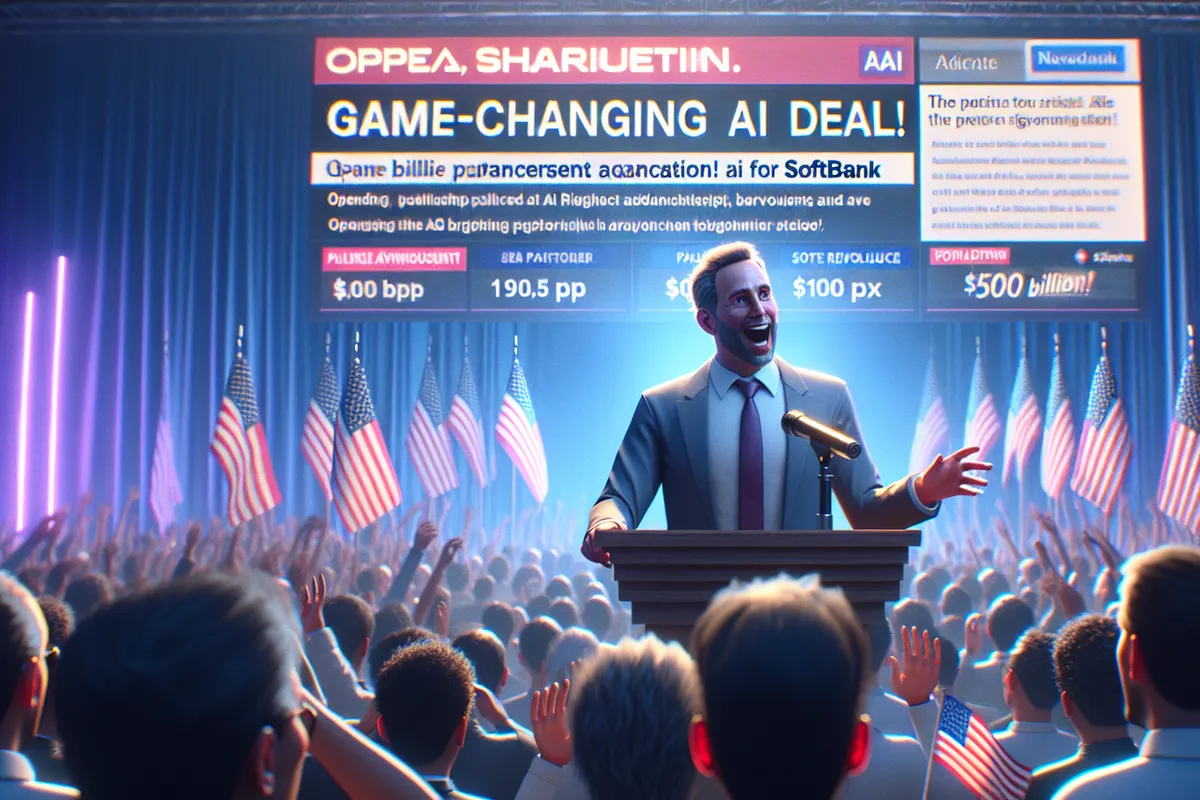 Chantier d’un vaste centre de données destiné à fournir de la puissance de calcul pour l’intelligence artificielle.