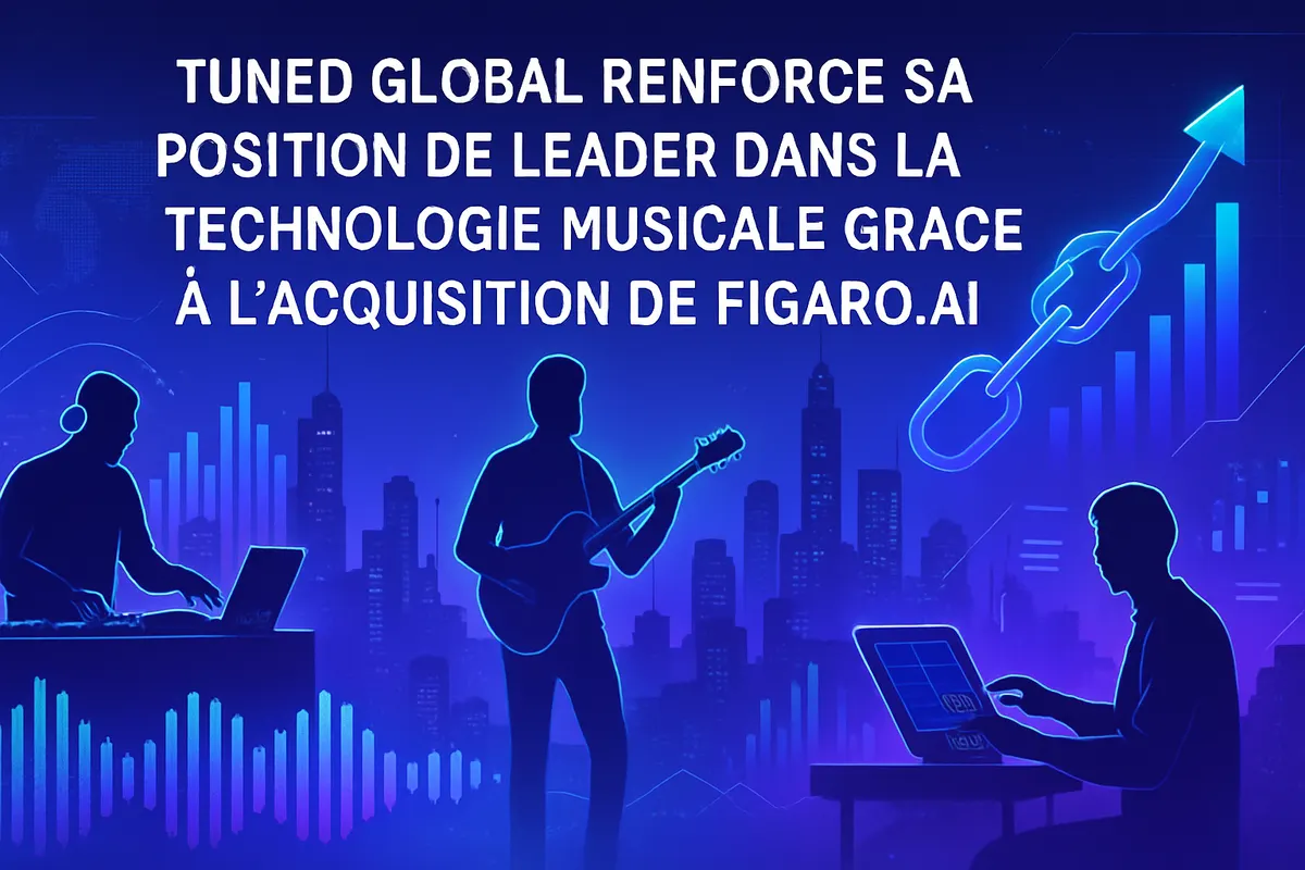Un professionnel explore un catalogue musical organisé par une plateforme d’intelligence audio.