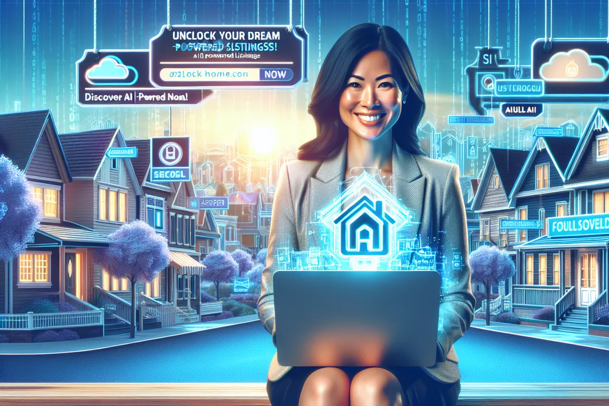 Agent immobilier vérifiant les informations locales d’une annonce avant sa publication.