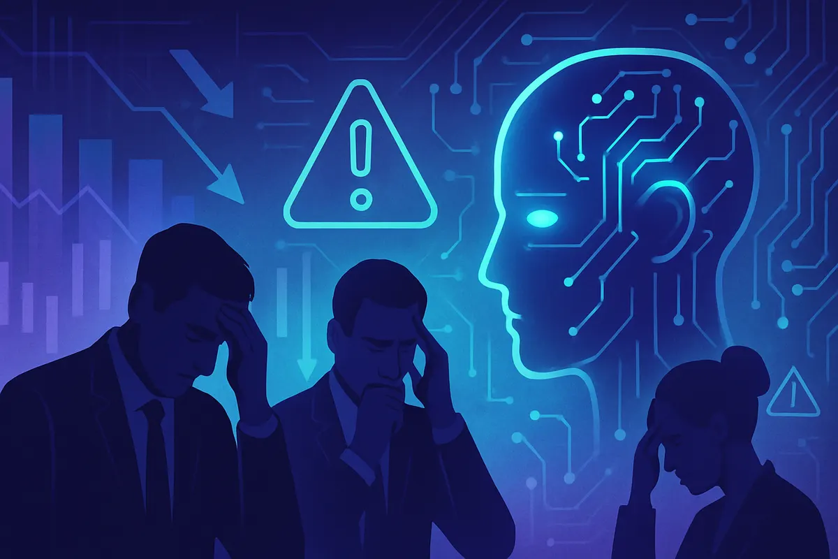 Des professionnels examinent les risques de cybersécurité et la gouvernance d’outils d’intelligence artificielle.