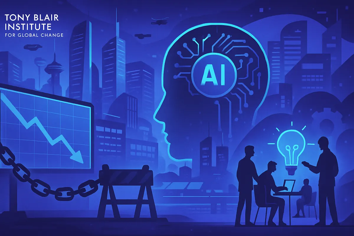 Des Britanniques débattent de l’impact de l’intelligence artificielle sur l’emploi et les services publics.