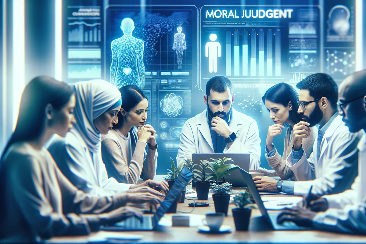 Une chercheuse examine des scénarios du quotidien reliés à l’évaluation morale par une intelligence artificielle.