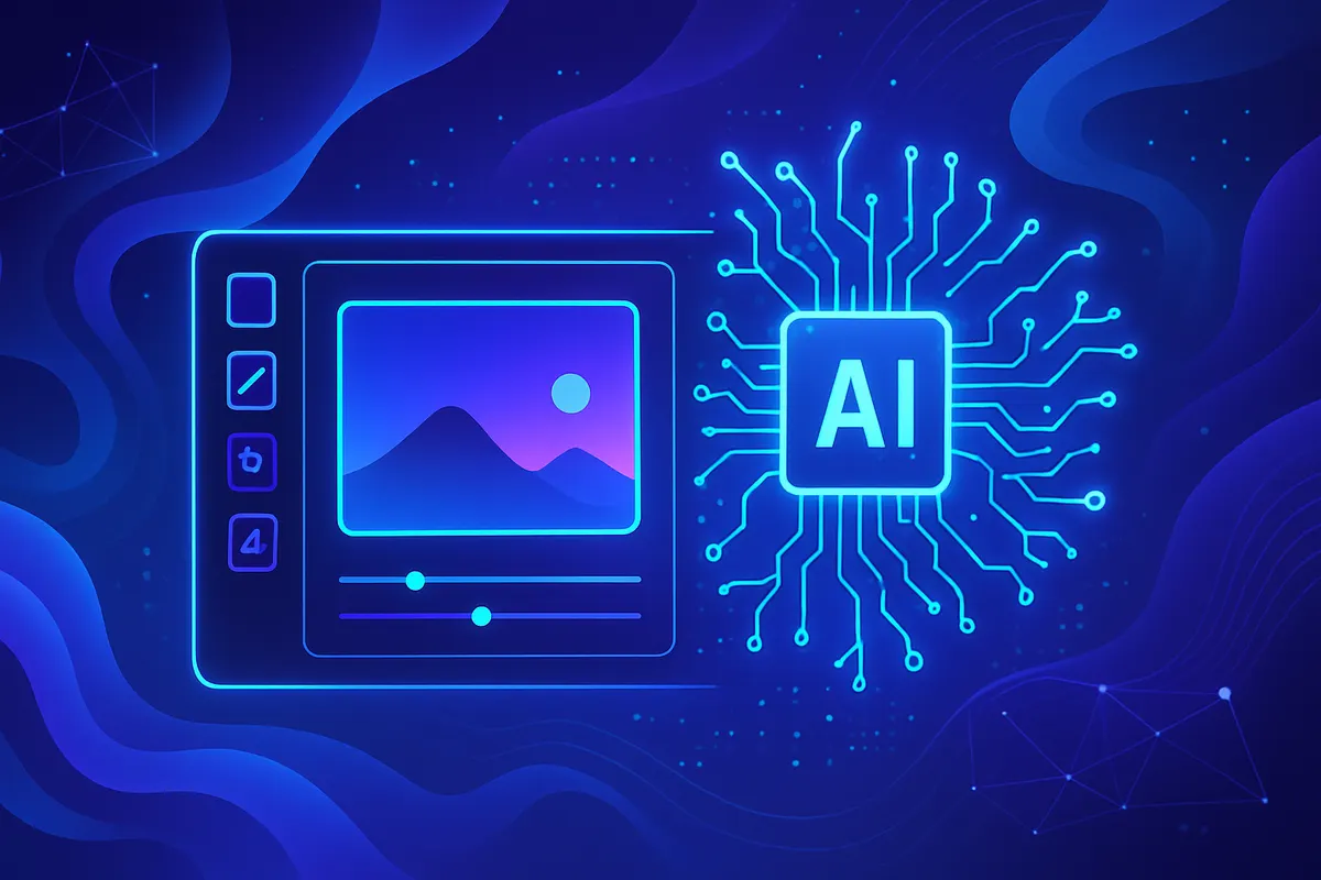 Visualisation d’une image compressée en 32 tokens puis reconstruite et retouchée par une IA.