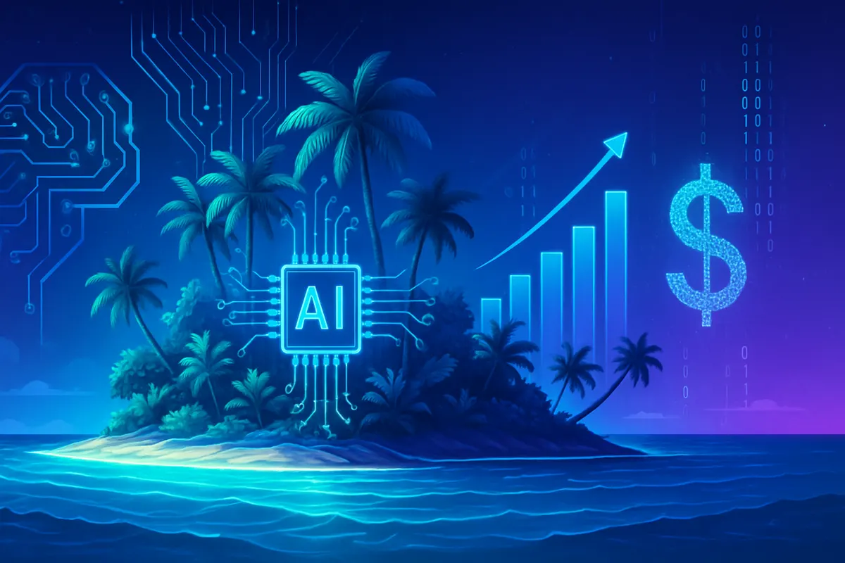 Bureau d’Anguilla relié à un réseau mondial de serveurs pour gérer les domaines .ai